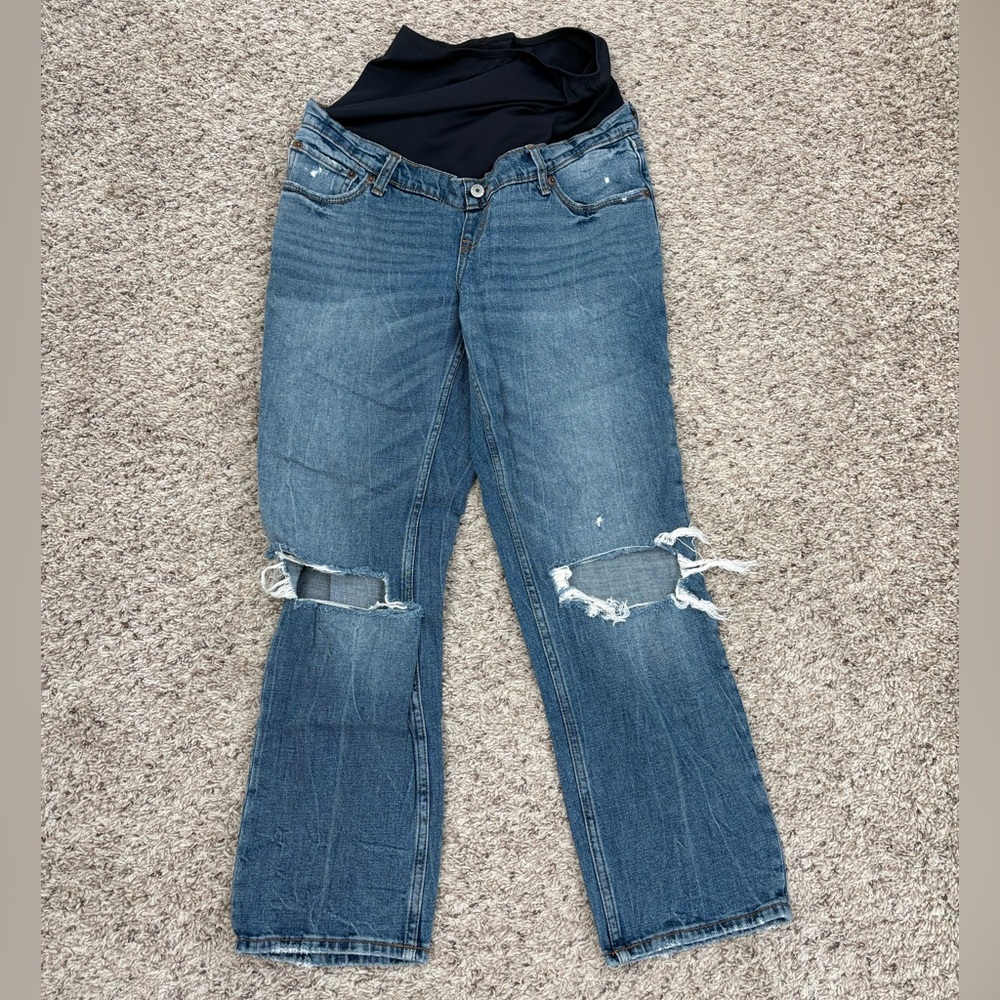 Abercrombie Ankle Straight Pregnancy Jeans